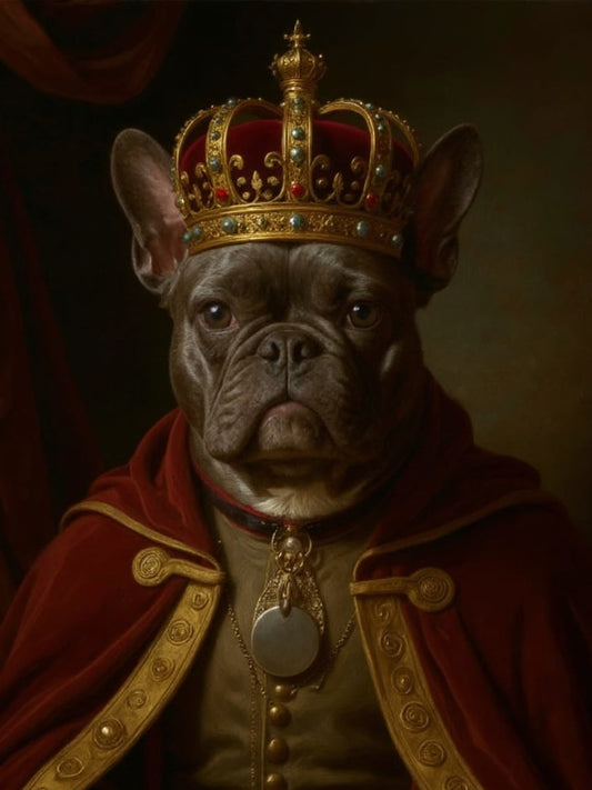 Custom Royal Pet Portrait – Turn Your Pet Into a Royalty